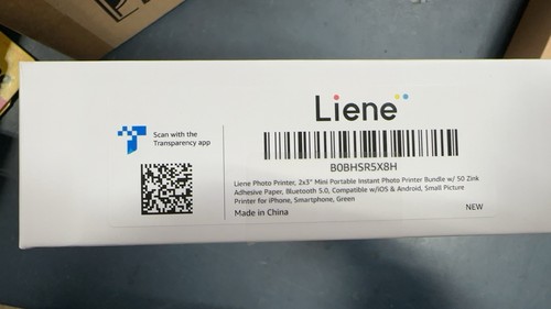 Liene Photo Printer, 2x3” Mini Portable Instant Photo Printer Bundle w/ 50 ………… - Picture 9 of 10