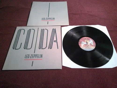 LED ZEPPELIN CODA UK 1ST PRESS VINYL 1982 NEAR MINT AUDIO SUPERB CONDITION