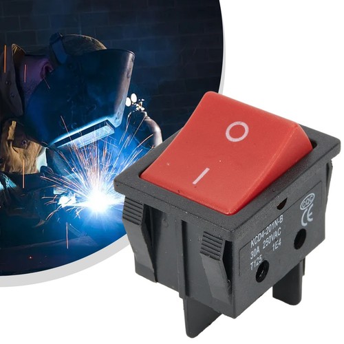 Interruttore Alimentazione Saldatrice 30A 250VAC Interruttore Riscaldatore Elettrico 4Pin - Foto 12 di 24