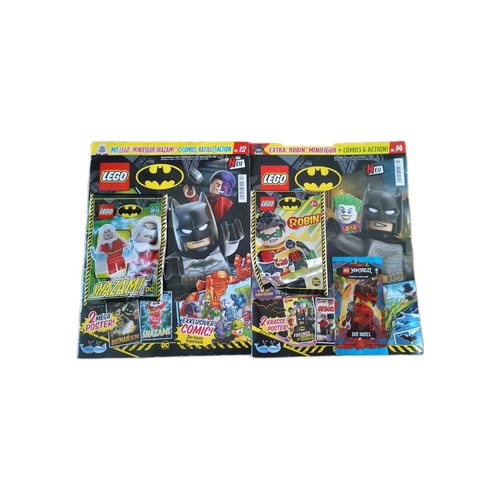 Lego Batman Magazine Comics Zeitschriften Hefte 12 14 Robin Shazam NEU OVP