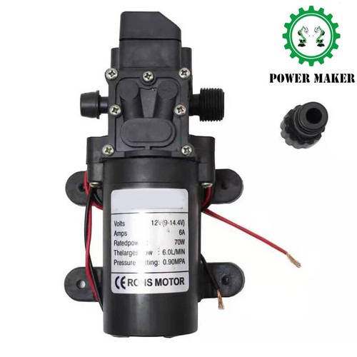 12V Car High Pressure Cleaning Pump Kit Electric Cleaning Pump Portable - Picture 2 of 6
