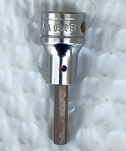 SNAP ON FA-6A, 3/8" SOCKET DRIVEN, 3/16" ALLEN/HEX BIT. - Picture 7 of 8