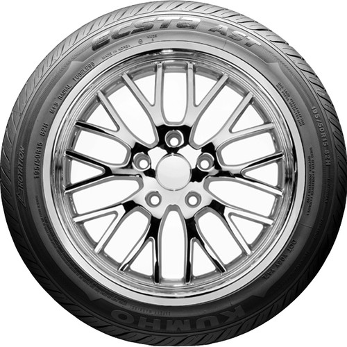 (QTY 4) 225/50R15 Kumho Ecsta AST KU25 91H SL Black Wall Tires - Bild 5 von 10