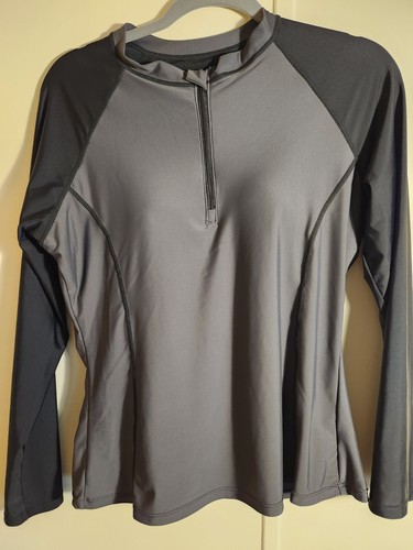 Damen Shirt, integrierter BH Langarm Training Sport Radfahren, Joggen, Yoga Oberteil - Bild 2 von 8