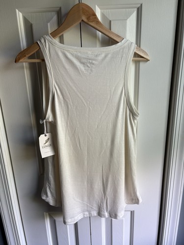 Syracuse University League 91 Womens Tri-flex Trapeze Tank Ivory Size Medium NWT - Picture 2 of 9