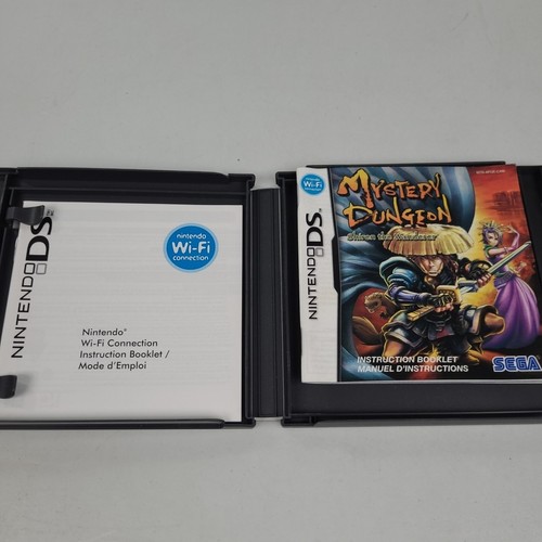 Mystery Dungeon: Shiren the Wanderer (Nintendo DS, 2008) CIB Complete TESTED - Picture 6 of 6