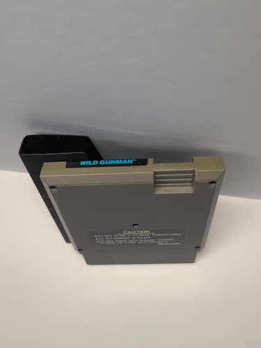 Wild Gunman Nintendo NES fünf Schrauben authentisch schönes Etikett sehr guter Zustand mit Hülle schnell - Bild 7 von 8