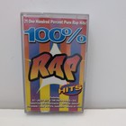 100% Rap Hits UK 21-Track Cassette Tape 1994 STAC2694