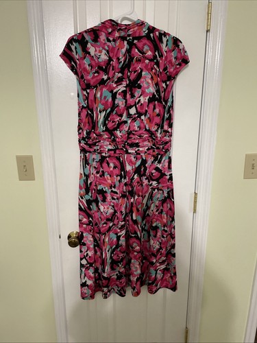 Kasper Multicolor Dress Size 14 - Picture 3 of 6