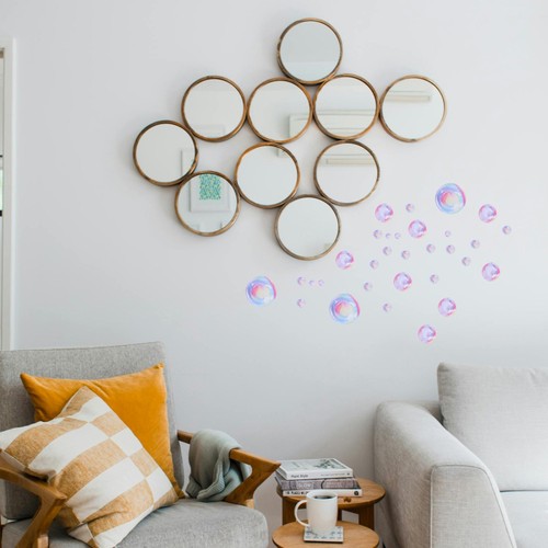 Bubble Decals for Walls Ocean Theme Stickers Child Party Kids Bubbles - Picture 8 of 12