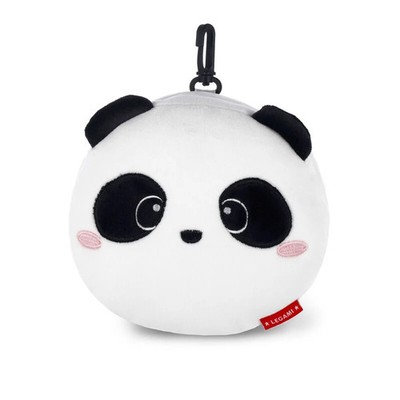 Reisekissen mit Schlafmaske Panda Legami Travel Buddy weiß/schwarz