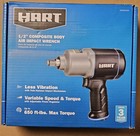 NEW Hart 1/2" Composite Body Air Impact Wrench Pneumatic, 665064639