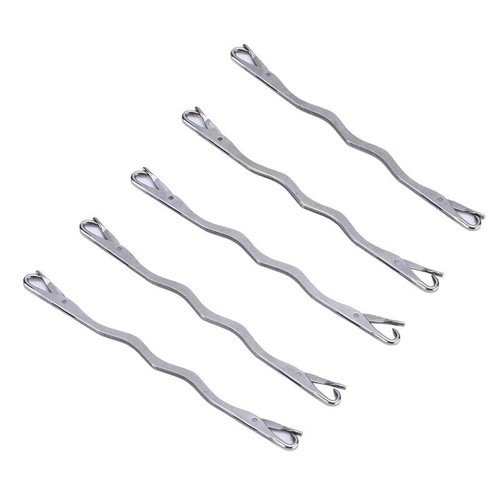 Stainless Steel Double Ended Latch Hook Needle Set for Craft Projects 5 Pieces - Picture 9 of 22