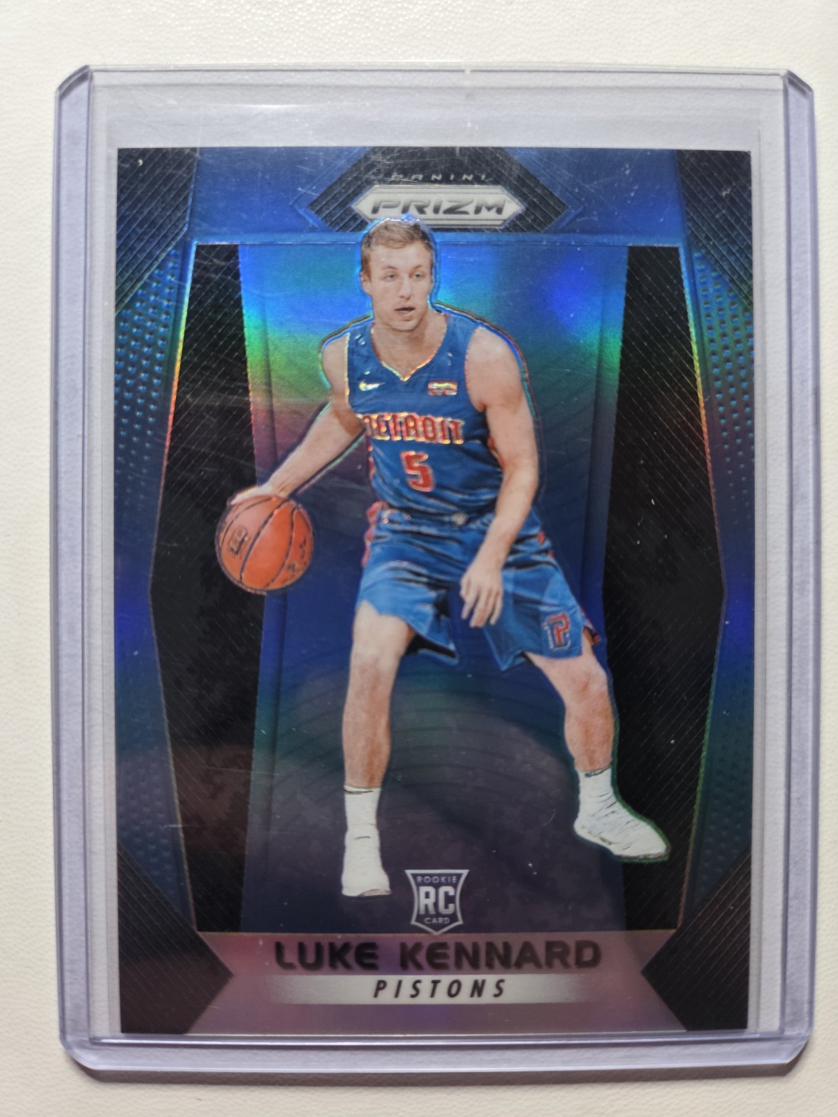 2017-18 Prizm Blue /199 Rookie Card RC Luke Kennard  #171 LAKERS