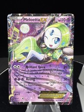 Meloetta EX RC11/RC25 Legendary Treasures: Radiant Collection Holo
