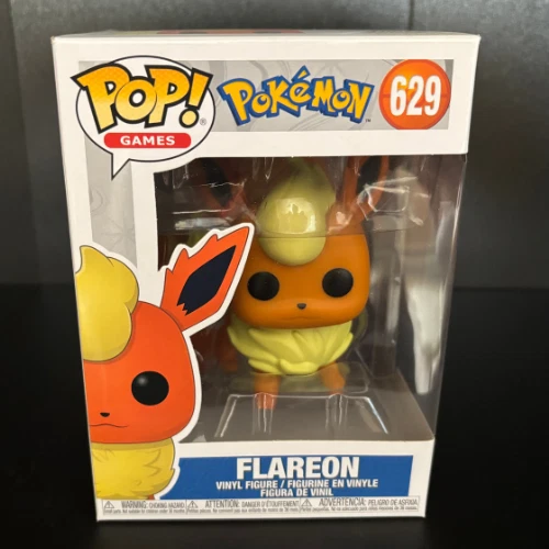 Funko Pop! Games: Pokemon Flareon Vinyl Figure - #629 BRAND NEW IN BOX