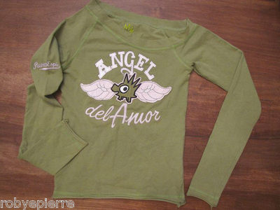 Angel del amor Shirt Gr. S five seasons small mit Igel Schweinespin
