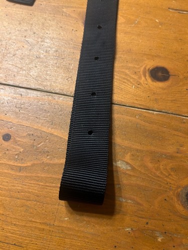 Western Nylon Latigo Tie Cinch Strap Horse Tack Equine, schwarz  - Bild 7 von 14