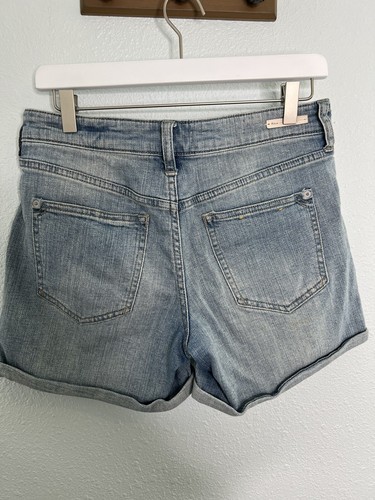 Anthropologie Pilcro Slim Boyfriend Denim Jean Shorts Size 27 - Picture 6 of 8