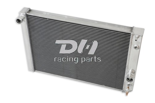 3 Rows Aluminum Racing Radiator FIT 1989-1996 Chevy Corvette 5.7 V8 AT/MT Polish - Picture 2 of 12