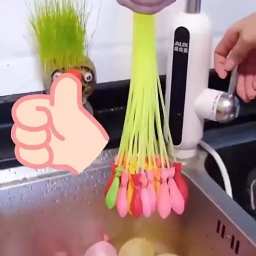 1665pcs Water Balloons Self Bunches Tying Magic Beach Party Bomb Game - Picture 7 of 13