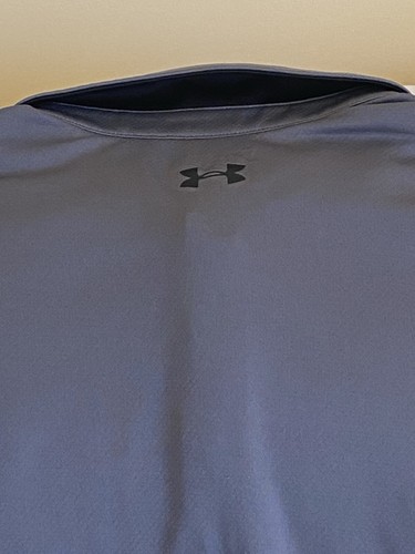 Under Armour Mens 3XL Gray Loose Fit Polo Style Shirt - Picture 4 of 5