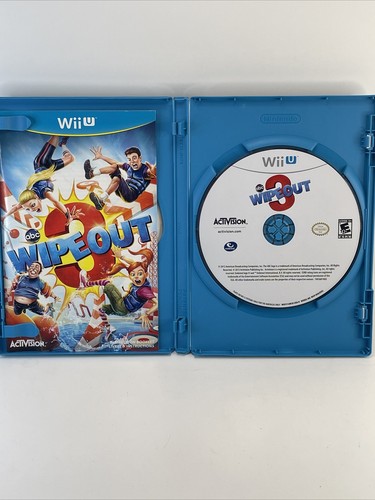 ABC Wipeout 3 (Nintendo Wii U, 2012) CIB Complete - Tested & Working Authentic - Imagen 3 de 4