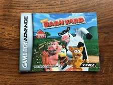 Barn Yard Barnyard Nintendo Gameboy Advance Instruction Manual Only