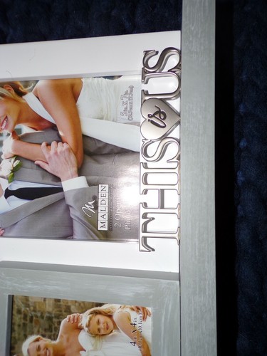 Malden Wedding Couple Picture Frame Lot of 5 This is Us Bling Mirrored - Picture 5 of 11