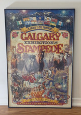 1992 Calgary  Exhibition And Stampede Rodeo Poster Framed