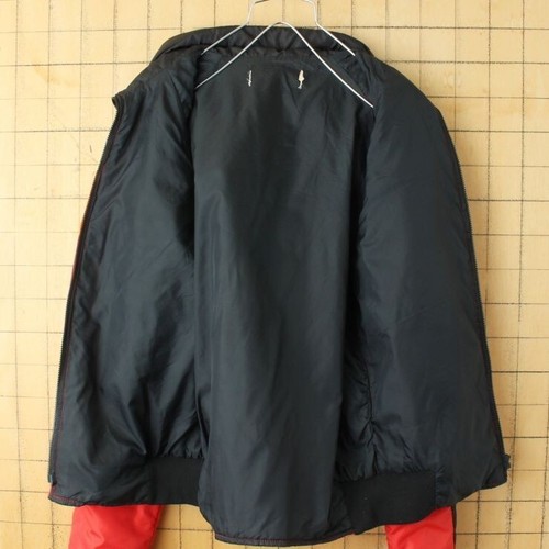 TOYOTA Nylon zip-up padded jacket 70S Vintage Width 53cm Length 64cm - Picture 3 of 5