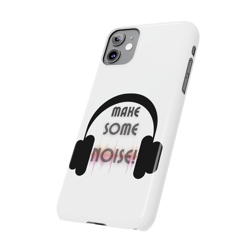 Slim Phone Case Apple iPhone Cell Smart Make Some Noise Headphones Mugs n' More - 第 49/59 張圖片