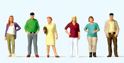 Figurines Preiser H0 (10726): Passenger, Sitting | eBay