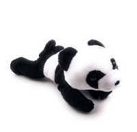 PlüSchtier Stofftier Kuscheltier PandabäR BambusbäR Panda LäNge 18 Cm Mehrfarbig