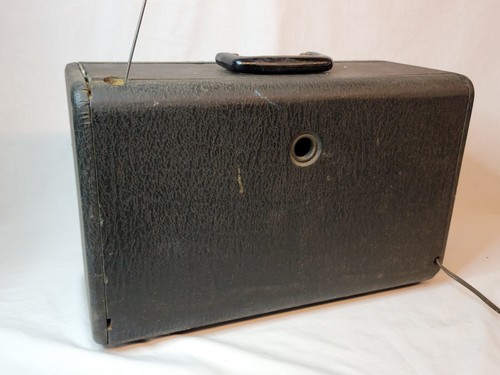 Vintage Zenith Transoceanic Tube Radio Model H500 Untested AS IS - Picture 11 of 12