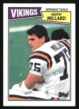Keith Millard 1987 Topps #209 FOOTBALL Card