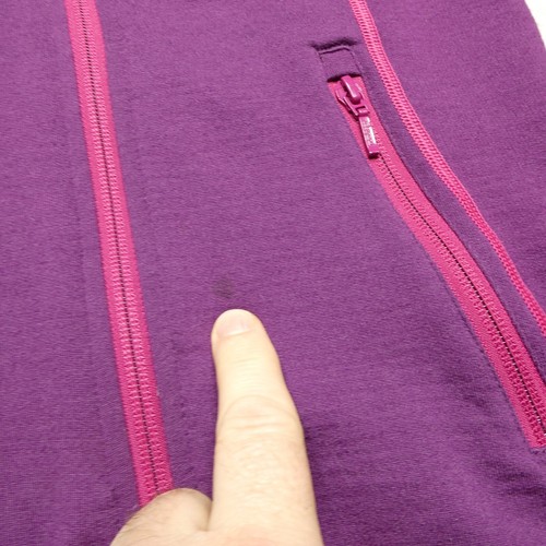 Bergans of Norway Womens XS Purple 100% Merino Wool 1849 Vikke Lady Jacket - Picture 6 of 12