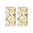 Namia Pale Floral IHR Pocket Tissues 2 packs of 10 Tissues 20cm sq