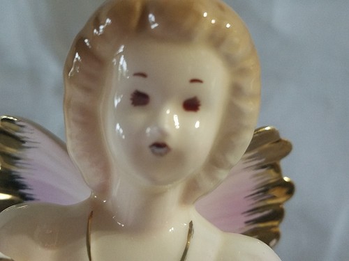 Vintage Josef Original Engel 21. Geburtstag Mädchen Porzellan Figur mit OVP - Bild 3 von 15