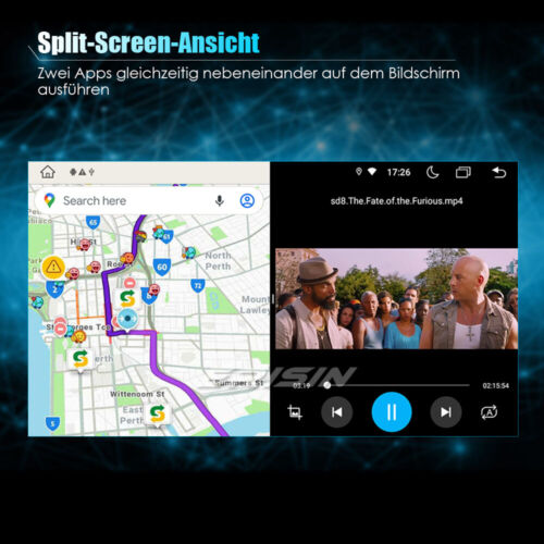 8-Kern Navi Android 13 Autoradio Opel Vauxhall Astra Corsa D Vivaro Zafira Combo - Bild 10 von 21