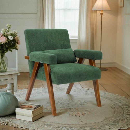 Sessel Loungesessel Polstersessel Armlehnen Gepolstert Sessel Modern Einzelsofa - Bild 2 von 41