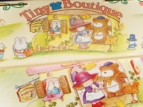 β TINY CANDY Gakken Japan 1980 VINTAGE Astuccio Latta Pencil Case + QUADERNO π - Foto 7 di 24