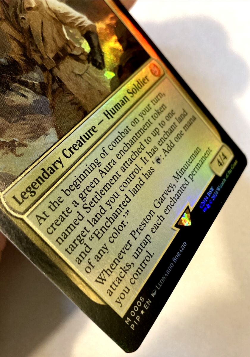 MTG Preston Garvey, Minuteman *FOIL* Universes Beyond: Fallout