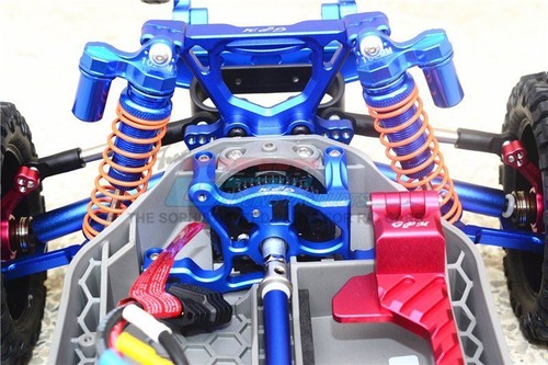 GPM RUS4102R/L REAR L-SHAPE PIGGY SHOCKS 87MM FOR TRAXXAS 1/10 SLASH RUSTLER 4X4 - Picture 10 of 10