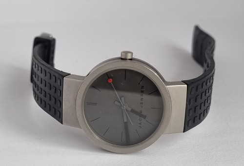 Genuine Vintage Danish JACOB JENSEN Max René TITANIUM Grey Dial Women's Watch * - Picture 8 of 11