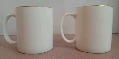 Paar Vintage Boehm Fine Bone Porzellan CHICKADEE & HOLLY Tassen - Bild 2 von 4