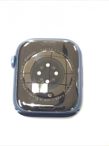 Apple Watch Series 7 45mm A2474 GPS | Blue | NO CHRGR | NO ICLOUD - Photo 10 sur 12
