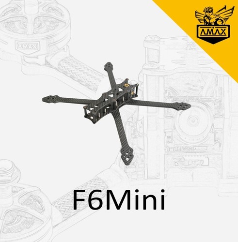 F6Mini 6'' Light FPV Freestyle Drone RC Carbon Frame Rahmen Race 20*20mm AMAX - Bild 2 von 2