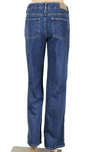 ANN TAYLOR LOFT Women's Size 8 Straight Leg 100% Cotton Jeans 31" Inseam GUC - Picture 5 of 12