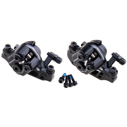 Shimano MTB Mechanical Disc Rotor Brake Groupset BL-T4000 Lever BR-TX805 Caliper - Picture 12 of 18